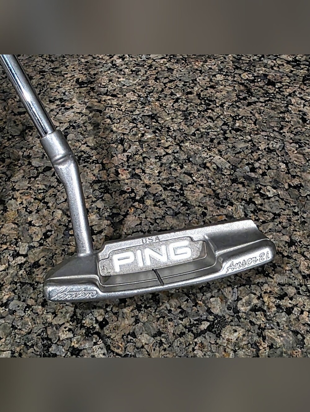 Ping golf usa Karsten Anser 2i Putter Steel shaft right Handed original grip 35.